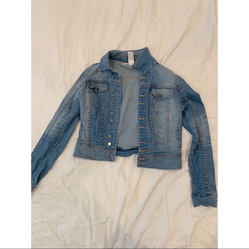 Cropped Denim Jacket